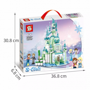 لگو بازی دخترانه مدل قلعه یخی کد 6577-SY