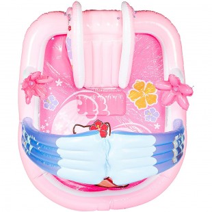 استخر بادی اینتکس HELLO KITTY ابعاد 211 * 163 * 121 سانتیمتر مدل 57137 intex