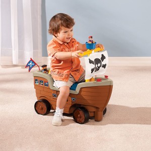 کشتی دزدان دریایی سوار شدنی کودک برند LITTLE TIKES