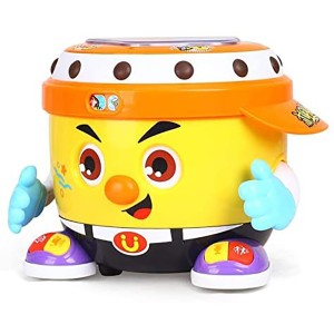 درام موزیکال آموزشی برند هولی تویز 6107 - HUILE TOYS PARTY DRUM