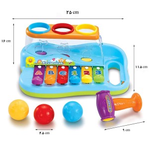 اسباب بازی کیبورد آموزشی زیلوفون کودک هولی تویز- XYLOPHONE HOLA TOYS