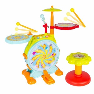 اسباب بازی درام جاز موزیکال برند هولی تویز Huile Toys Wholesale Electronic drum 666