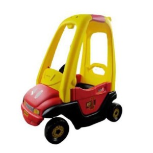 ماشین پایی کودک سقف دار *وارداتی* Cool Wheels Baby Cozy Coupe Car Red WJ015
