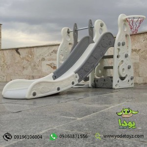 تاب و سرسره بچگانه آلفابت مدل 2022  رنگ سفید
