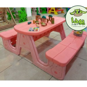 میز و صندلی 6 نفره کودک مدل پیک نیک