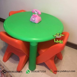 میز و صندلی خانگی کودک