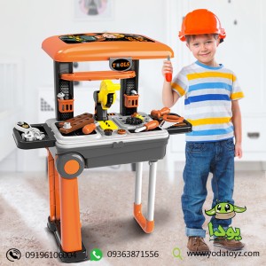 اسباب بازی میز ابزار مدل چمدانی چرخدار xiang cheng 008922