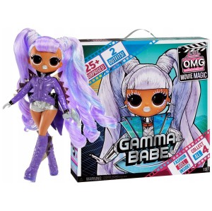 عروسک ال او ال مدل راکستار 577898-L.O.L. Surprise! OMG Movie Magic Gamma Babe Fashion Doll