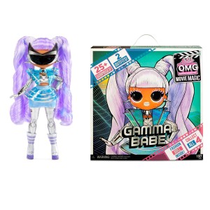 عروسک ال او ال مدل راکستار 577898-L.O.L. Surprise! OMG Movie Magic Gamma Babe Fashion Doll