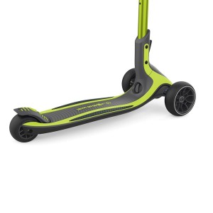 اسکوتر تاشو کودک و نوجوان برند GLOBBER مدل ULTIMUM LIME  رنگ سبز-طوسی