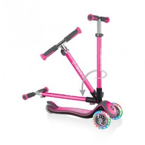 اسکوتر تاشو بچه گانه برند GLOBBER مدل PRIMO رنگ صورتی