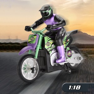اسباب بازی موتور کنترلی برند کرازون مقیاس 1:18 - RC BIKE CRAZON 333