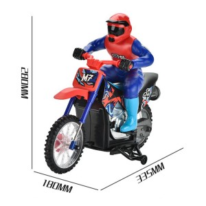 اسباب بازی موتور کنترلی دودزا برند کرازون مقیاس 1:10 - RC BIKE CRAZON 333