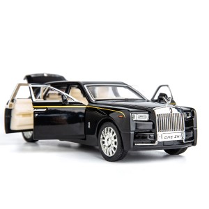 اسباب بازی ماشین فلزی عقب کش و کلکسیونی مدل رولز رویس فانتوم -ROLLS ROYCE PHANTOM