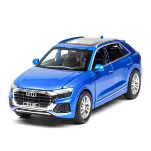 اسباب بازی و ماکت ماشین فلزی عقب کش و کلکسیونی مدل آئودی - AUDI Q8