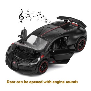 اسباب بازی ماشین فلزی عقب کش و کلکسیونی مدل بوگاتی دیوو - 32601 BUGATTI DIVO