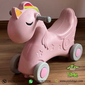 الاکلنگ 2 کاره یونیکورن صورتی