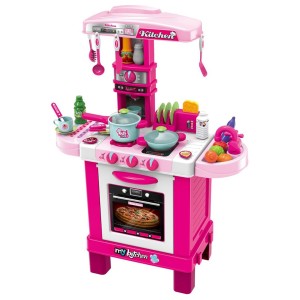 آشپزخانه کودک با لوازم *وارداتی* little chef set 008939