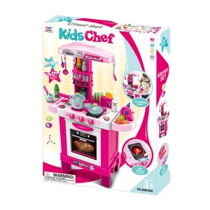 آشپزخانه کودک با لوازم *وارداتی* little chef set 008939