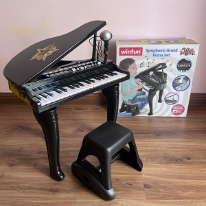 اسباب بازی پیانو با میکروفن برند وین فان - Winfun Symphonic Grand Piano
