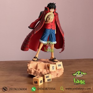 اکشن فیگور لوفی  با شنل و تقویم (انیمه وان پیس)  - lofi action figure