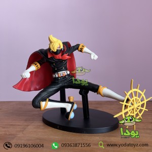 اکشن فیگور انیمه وان پیس شخصیت سانجی با ماسک و شنل- Sanji Osoba Mask Statue