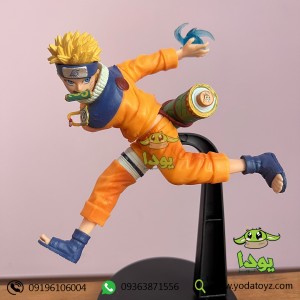 فیگور ناروتو اوزوماکی با ستاره ارتعاشی و کوله (سن نوجوانی) - naruto uzumaki action figure