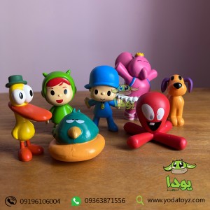 فیگور پوکویو و دوستان  7 عددی-Mini Pocoyo Action Figures Toys