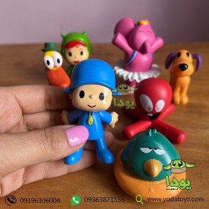 فیگور پوکویو و دوستان  7 عددی-Mini Pocoyo Action Figures Toys
