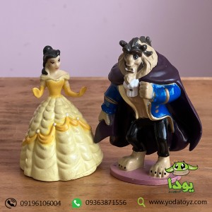 اکشن فیگور 6 عددی دیو و دلبر