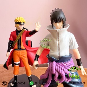 اکشن فیگور دو عددی ناروتو و ساسکه- naruto &suske action figure