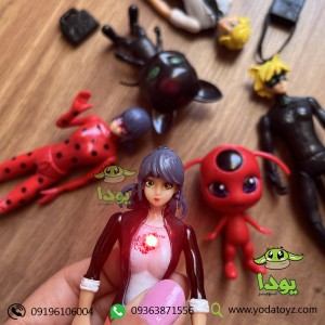 فیگور 6 عددی دختر کفشدوزکی و پسر گربه ای
