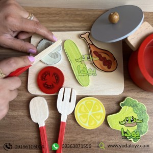 خرید وسایل خاله بازی چوبی