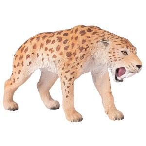 فیگور گربه اسمایلودون یا دندان شمشیری برند موجو - smilodon figure