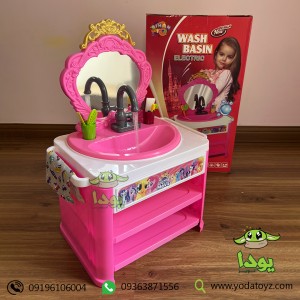 اسباب بازی میز آرایش و سینک ظرفشویی برند  sihan toys