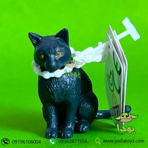 فیگور گربه سیاه نشسته برند موجو 387372 - Cat Sitting Black figure