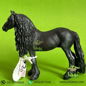 فیگور اسب هلندی نژاد فریزیان برند موجو 387240-  Friesian Gelding figure