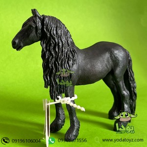 فیگور اسب هلندی نژاد فریزیان برند موجو 387240-  Friesian Gelding figure