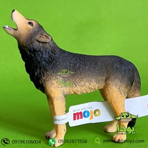 فیگور گرگ در حال زوزه کشیدن برند موجو - Timber Wolf Howling figure 387245