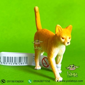 فیگور گربه تابی زنجبیلی برند موجو 387283 - Ginger Tabby Cat figure