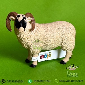 فیگور قوچ صورت سیاه برند موجو 387081 -  Black Faced Sheep (Ram) figure