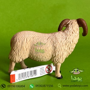فیگور قوچ صورت سیاه برند موجو 387081 -  Black Faced Sheep (Ram) figure