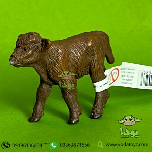 خرید فیگور گوساله گاو کوهستانی برند موجو -  highland calf figure