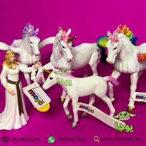 فیگور کره اسب یونیکورن برند موجو -  Unicorn Baby figure