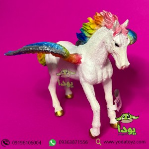 فیگور اسب بالدار رنگین کمان  پگاسوس برند موجو 387295 - Rainbow Pegasus figure