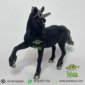 فیگور اسب یونیکورن سیاه برند موجو 387254 -  Dark Unicorn figure