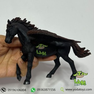فیگور اسب بالدار  پگاسوس رنگ سیاه برند موجو 387255 -  Dark Pegasus figure