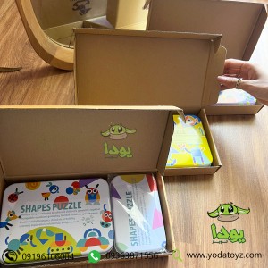 قیمت پازل اشکال کودک با درجه سختی سخت - shapes puzzle