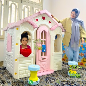 کلبه بازی کودک مدل کلبه باربی ایرانی