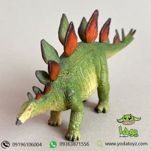 فیگور دایناسور استگوزاروس سایز بزرگ رنگ سبز برند موجو 387228 - Stegosaurus figure